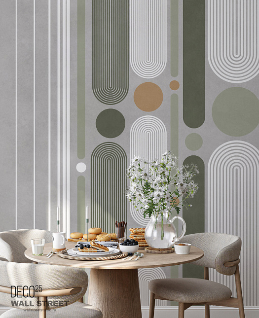 Фотообои в интерьере артикул DECO 25 31, DECO 25, Wall street