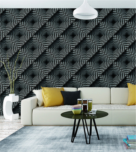 Обои в интерьере артикул F18010-2, Colorshok, Yien