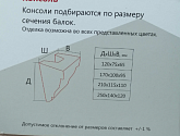 Артикул Консоль для балки 150Х120, Консоли для балок, Cosca в текстуре, фото 2