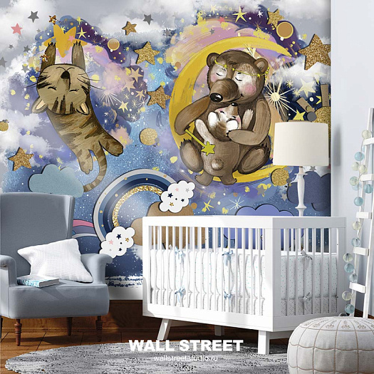 Фотообои в интерьере артикул Good Night 8, GOOD NIGHT, Wall street Фотообои в интерьере артикул Good Night 8, GOOD NIGHT, Wall street